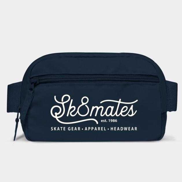 Sk8mates Back Printed Vintage Logo Design Est 1986 by Timeless Chaos
