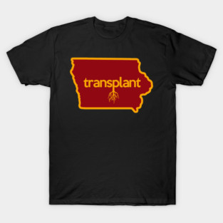 Iowa Transplant Sticker T-Shirt