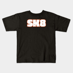 SK8 Fat Vintage Inspired Design Kids T-Shirt