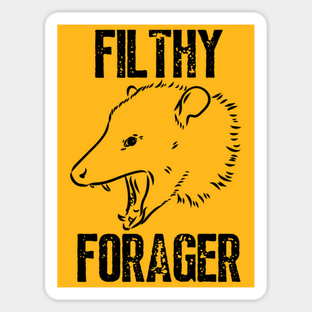 Filthy Forager Magnet by Four Season Foraging