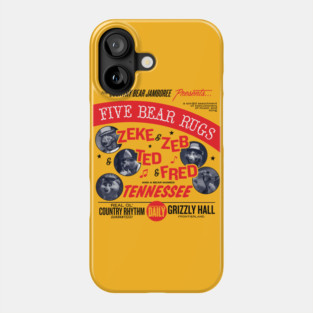 Five Bear Rugs Phone Case