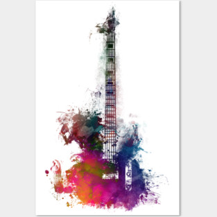 Guitar music art #guitar #music Posters and Art
