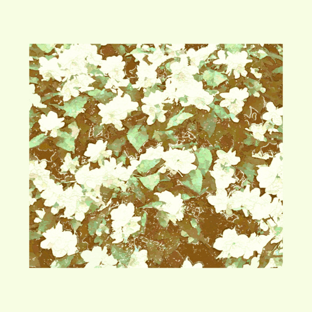 Distressed Wild Jasmine Digital Art by DonWillisJrArt