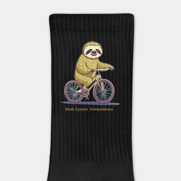 Sloth Cyclist by Jo Palmer
