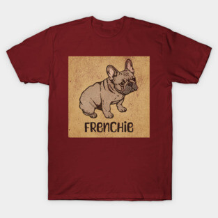 Vintaged Distressed Retro French Bulldog T-Shirt
