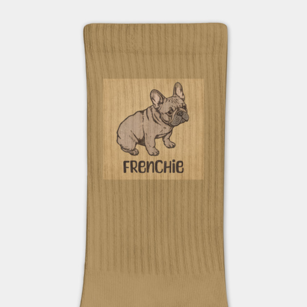 Vintaged Distressed Retro French Bulldog by DonWillisJrArt