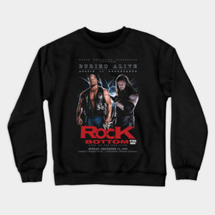 WWF Rock Bottom - In Your House Crewneck Sweatshirt