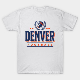 Vintage Denver Football Crest T-Shirt