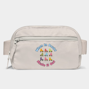 When In Doubt Skate It Out Roller Skating Design Bag