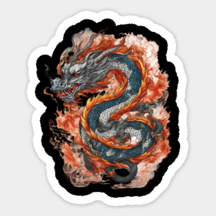 Chinese Dragon Sticker