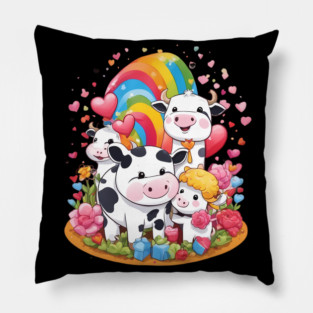 Love Cow Pillow