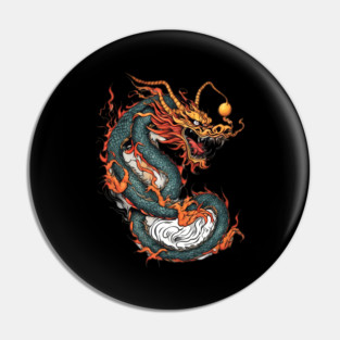 Chinese Zodiac Dragon Pin