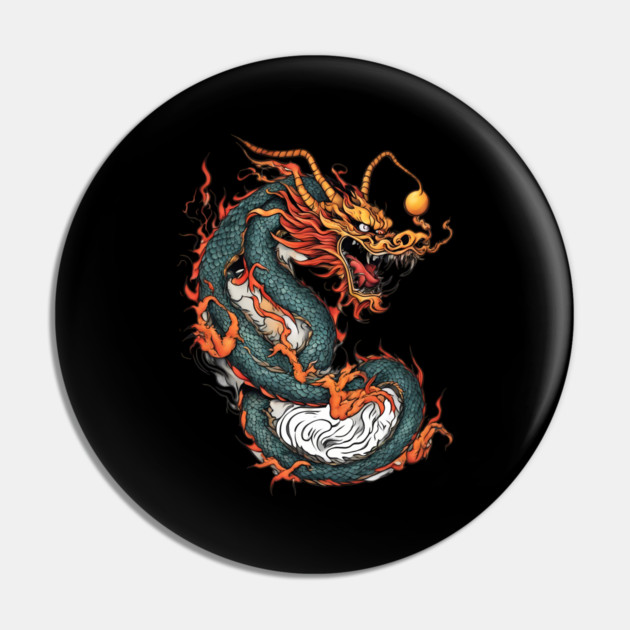 Chinese Zodiac Dragon Pin by animegirlnft