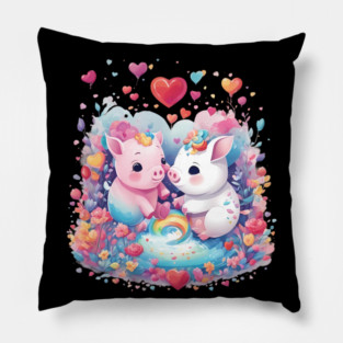 Love Pig Pillow