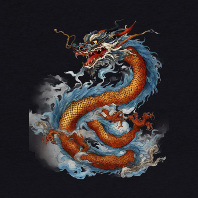 Dragon Drawing by animegirlnft