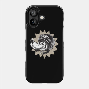 Rebel Dog Motorcycle Design Phone Case
