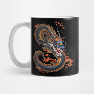 Fire Breathing Dragon Mug