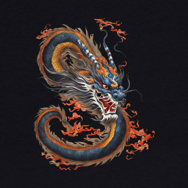 Fire Breathing Dragon by animegirlnft