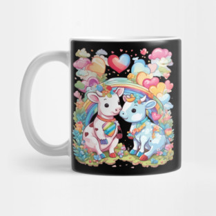 Rainbow Lover Cow Mug
