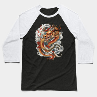 Flying Dragon Baseball T-Shirt