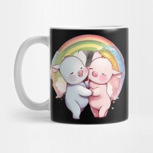 Best Friends Forever Pig Mug