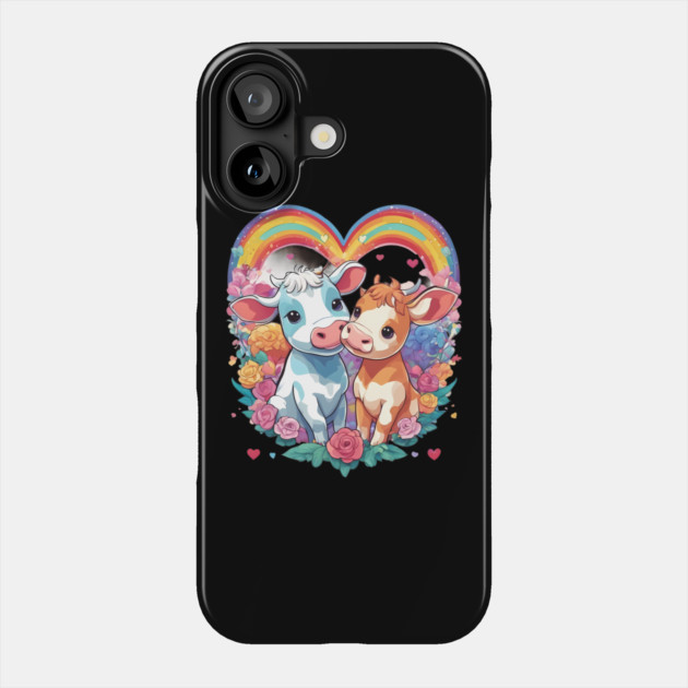 Cow Lover Phone Case by animegirlnft