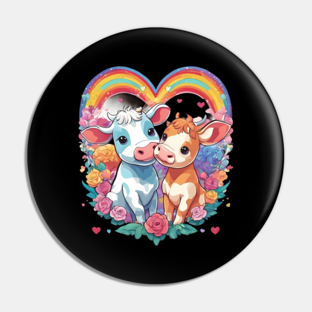 Cow Lover Pin by animegirlnft