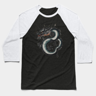 Dragon Lizard Baseball T-Shirt