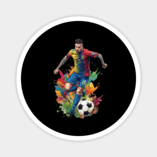 Soccer Footballer Magnet