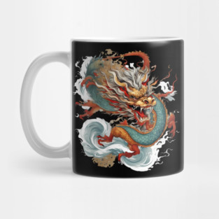 Chinese Dragon Art Mug