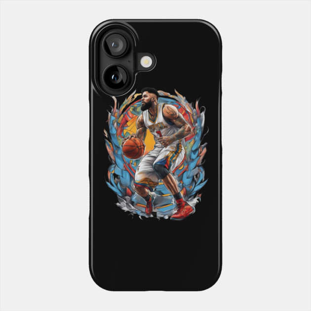 Street Basketballer Phone Case by animegirlnft