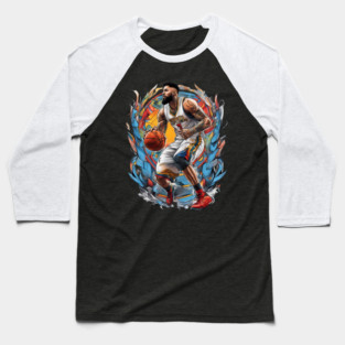 Street Basketballer Baseball T-Shirt