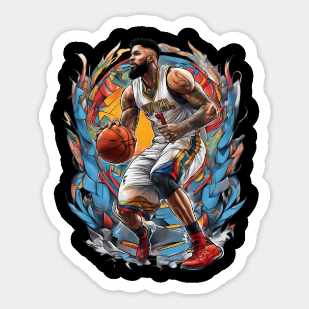 Street Basketballer Magnet by animegirlnft