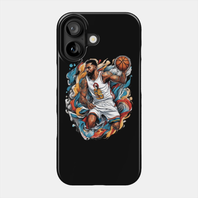 Street Basketball Phone Case by animegirlnft