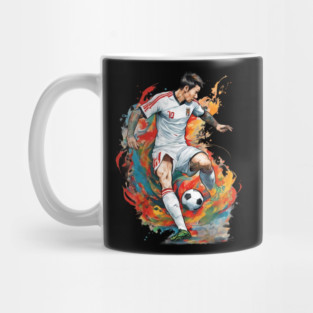 Asian Football Soccer Mug