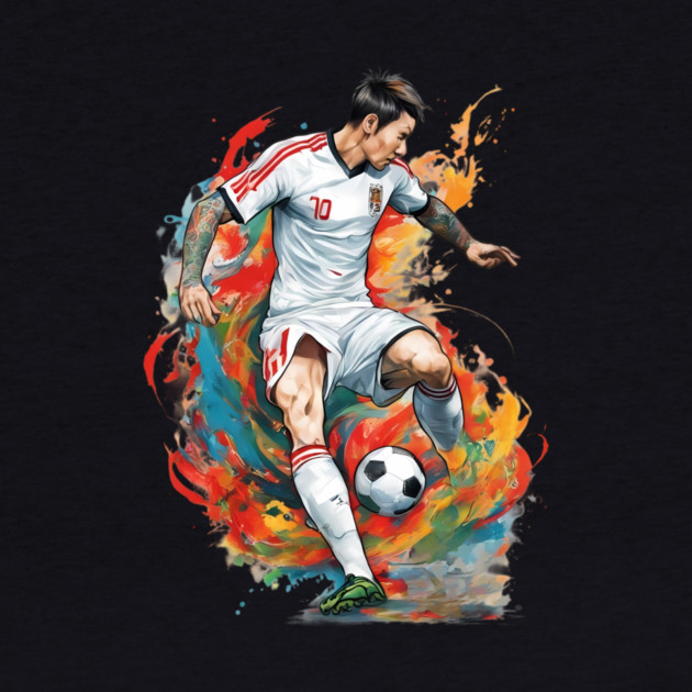 Asian Football Soccer by animegirlnft
