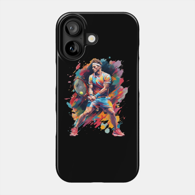 Tennis Player Phone Case by animegirlnft