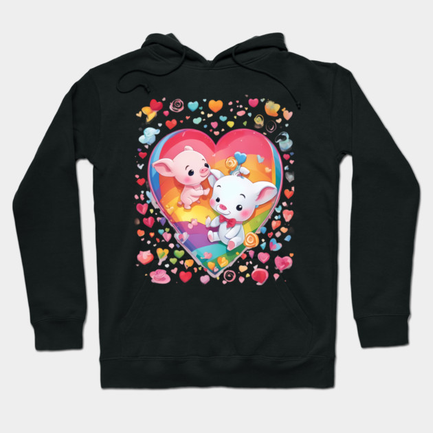 Pig Lover Hoodie by animegirlnft