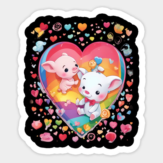 Pig Lover Sticker by animegirlnft