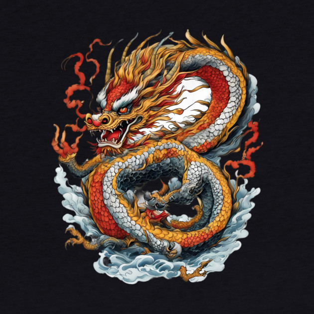 Japanese Dragon by animegirlnft