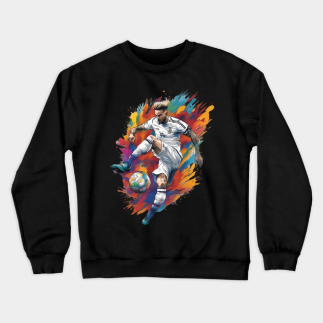 Football Life Crewneck Sweatshirt by animegirlnft