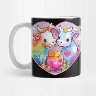 I Love Cow Mug