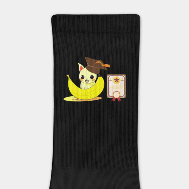 Congratulations Cat Banana Feast by Jo Palmer