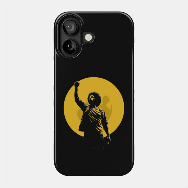 Black Power Fist, Protest Fist Phone Case by UrbanLifeApparel