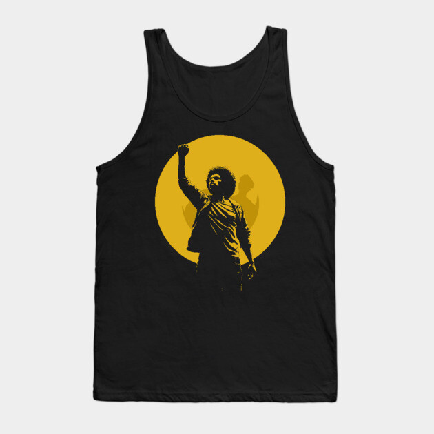 Black Power Fist, Protest Fist Tank Top by UrbanLifeApparel