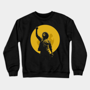 Black Power Fist, Protest Fist Crewneck Sweatshirt