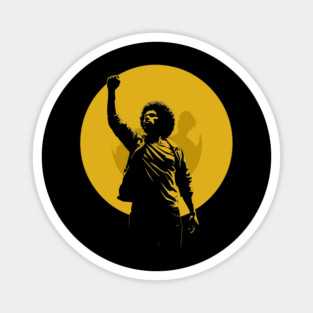 Black Power Fist, Protest Fist Magnet