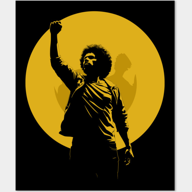 Black Power Fist, Protest Fist Wall Art by UrbanLifeApparel