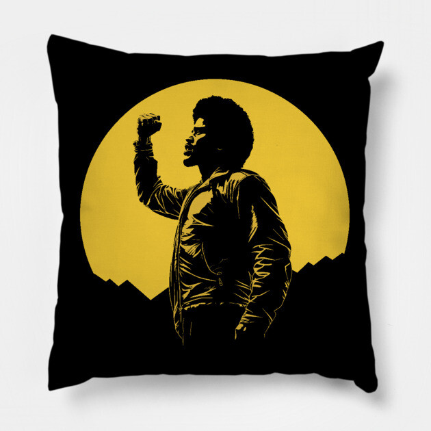 Protest Fist, Black Power Pillow by UrbanLifeApparel
