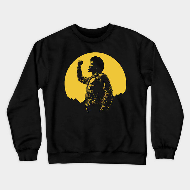 Protest Fist, Black Power Crewneck Sweatshirt by UrbanLifeApparel
